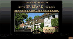 Desktop Screenshot of hotel-heidpark-lueneburg.de